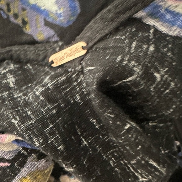 Free People Summer in Tulum Tunic / Dress. Linen Blend. Size Medium Like New - Picture 8 of 11